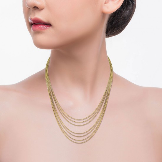 Kalung Emas Rantai Tiny Layered Kalung Emas Rantai Tiny Layered