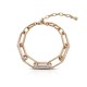 Gelang Chain Crystal Rose Gold Gelang Chain Crystal Rose Gold