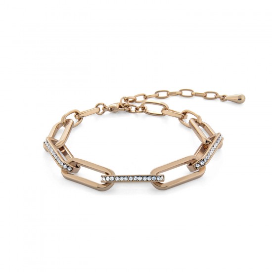 Gelang Chain Crystal Rose Gold Gelang Chain Crystal Rose Gold