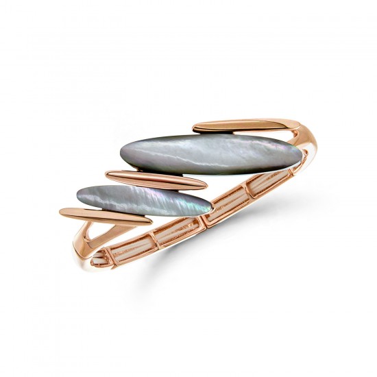 Gelang Mother Of Pearl Rose Gold Nail 