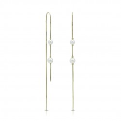 Anting Mutiara Emas Rossi