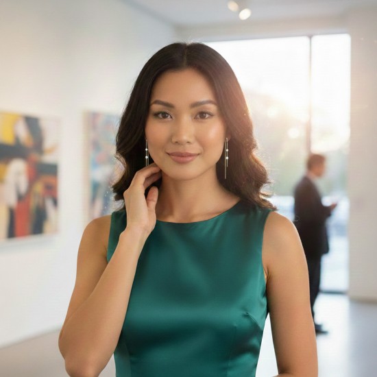 Rossi Pearl Gold Earrings