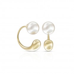 Past Pearl Gold Earrings Past Pearl Gold Earrings