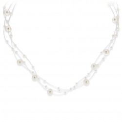 Galaxy Pearl Gold Necklace