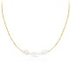 Joli Pearl Gold Necklace