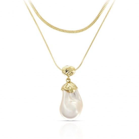 Kalung Emas Mutiara Anggini