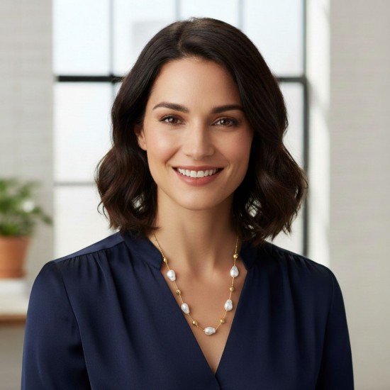 Kalung Emas Mutiara Hailey