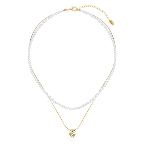 Kiel Pearl Gold Necklace