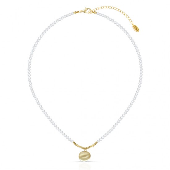 Sema Pearl Gold Necklace