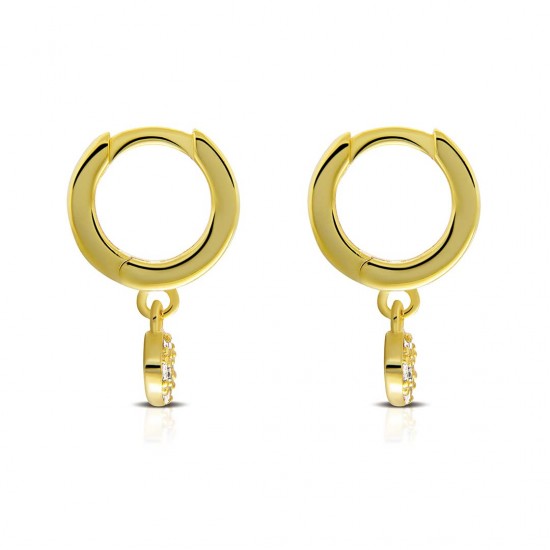 Anting Emas Zirkon Natuna