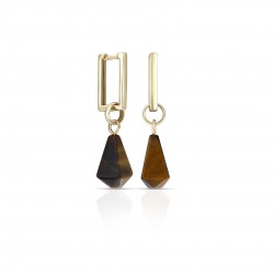 Axis Gold Earrings