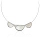Maribar Mother Of Pearl Silver Necklace