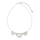 Maribar Mother Of Pearl Silver Necklace