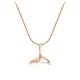Kalung Rose Gold Humpback