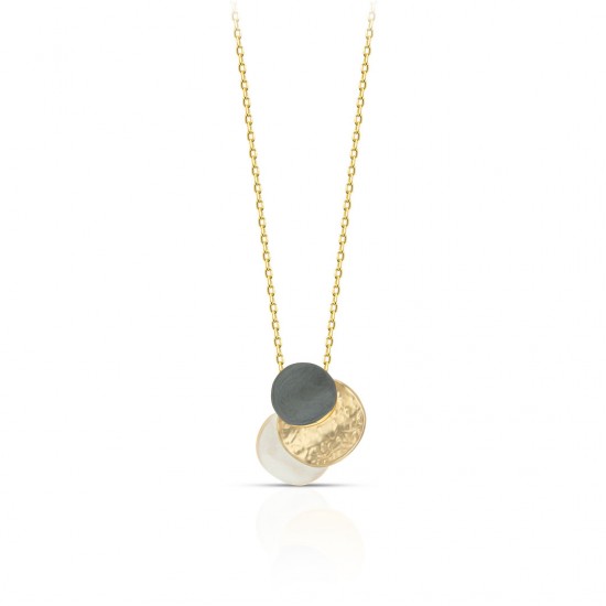 Pista Tri Tone Necklace