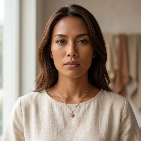 Rosi Rose Gold Necklace