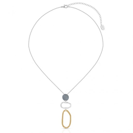 Lupita Tri Tone Necklace