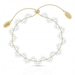 Vivienne Pearl Gold Bracelet