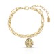 Medallion Gold Bracelet