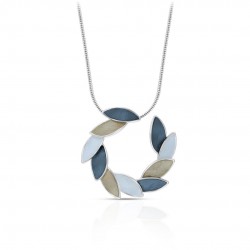 Whirlpool Tri Tone Necklace
