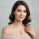 Kalung Resin Efi Rose Gold