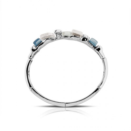 Deep Water Silver Bracelet