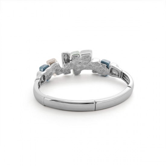 Deep Water Silver Bracelet