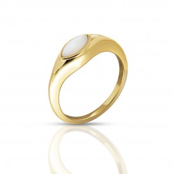 Cincin Emas Mother Of Pearl Sevia Cincin Emas Mother Of Pearl Sevia