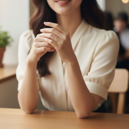 Tripearl Gold Ring Tripearl Gold Ring