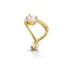 Ulisia Zircon Gold Ring