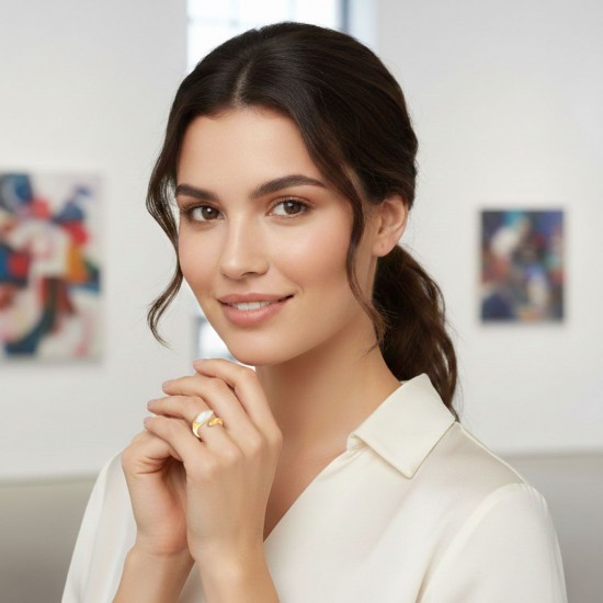 Rita Mother Of Pearl Ring