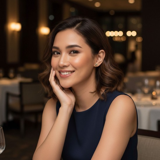 Pira Zircon Gold Earrings