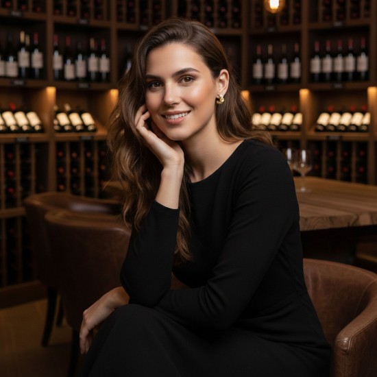 Cinque Mother Of Pearl Gold Earrings