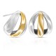 Tripa Two Tone Earrings