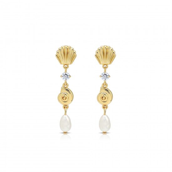 Anting Emas Mutiara Murray