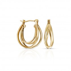 Mariska Gold Earrings