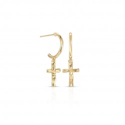 Croce Gold Earrings