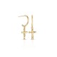 Croce Gold Earrings