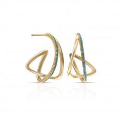 Anting Emas Turquis Jazz