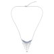 Kimora Zircon Silver Necklace