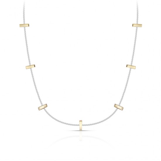Balok Two Tone Necklace