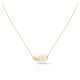 Aruba Mother Of Pearl Gold Necklace