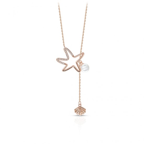 Symphony Rose Gold Necklace
