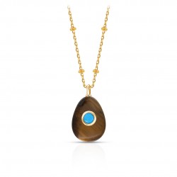 Tiger Gold Necklace