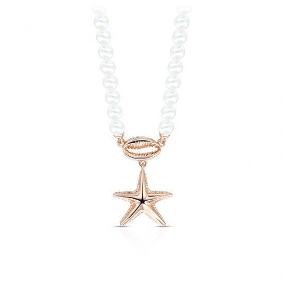 Kalung Mutiara Rose Gold Hana