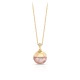 Pink Eclipse Gold Necklace Pink Eclipse Gold Necklace