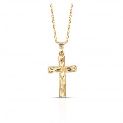 Croce Gold Necklace