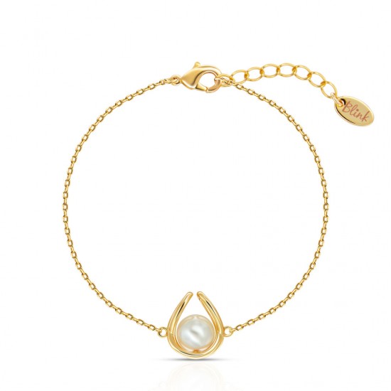 Mima Pearl Gold Bracelet