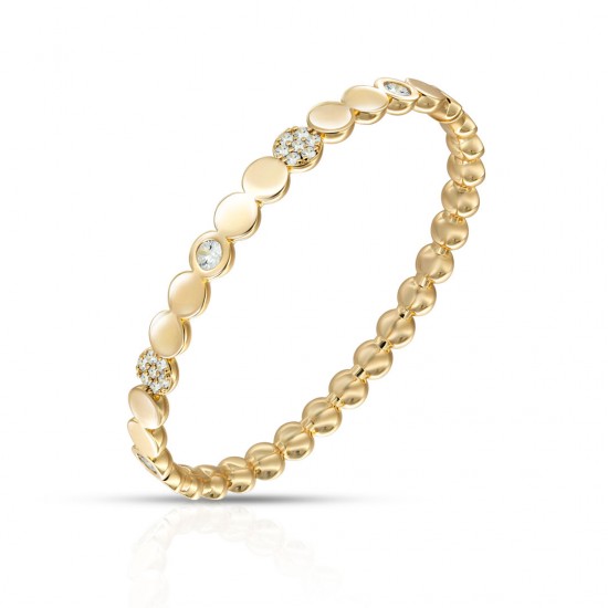 Vimo Zircon Gold Bracelet