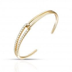 Viro Zircon Gold Bracelet